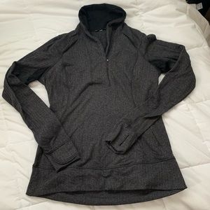 EUC Gray Lululemon sweater, sz 8